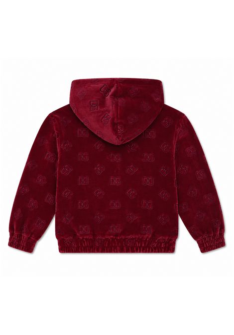 Felpa con logo DOLCE & GABBANA KIDS | L2JWDL FJ7DLR0375